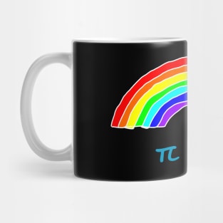 Rainbow Pi Day Mug